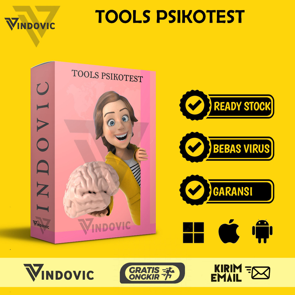 [T0164] TOOLS PSIKOTEST - ALAT TES PSIKOLOGI CFIT & IST