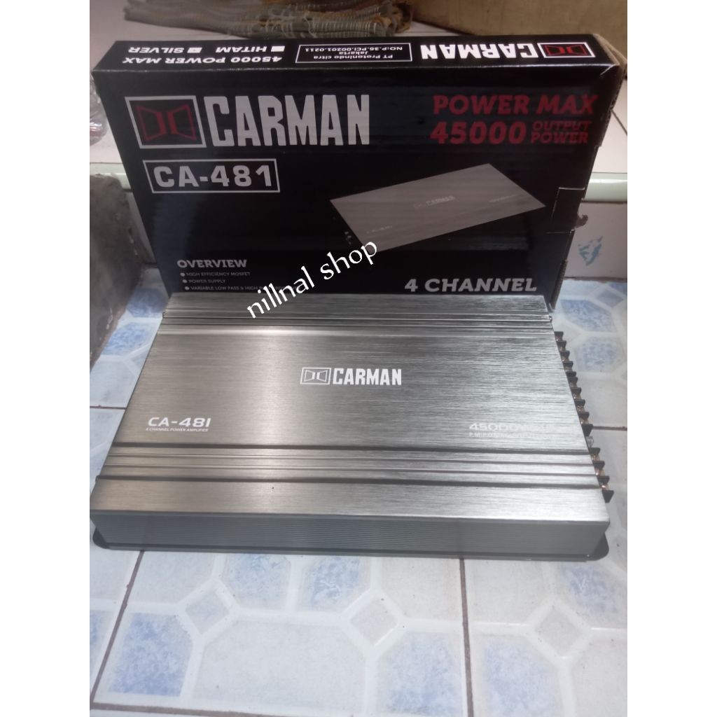 power mobil CARMAN CA 481 ,4 chanel
