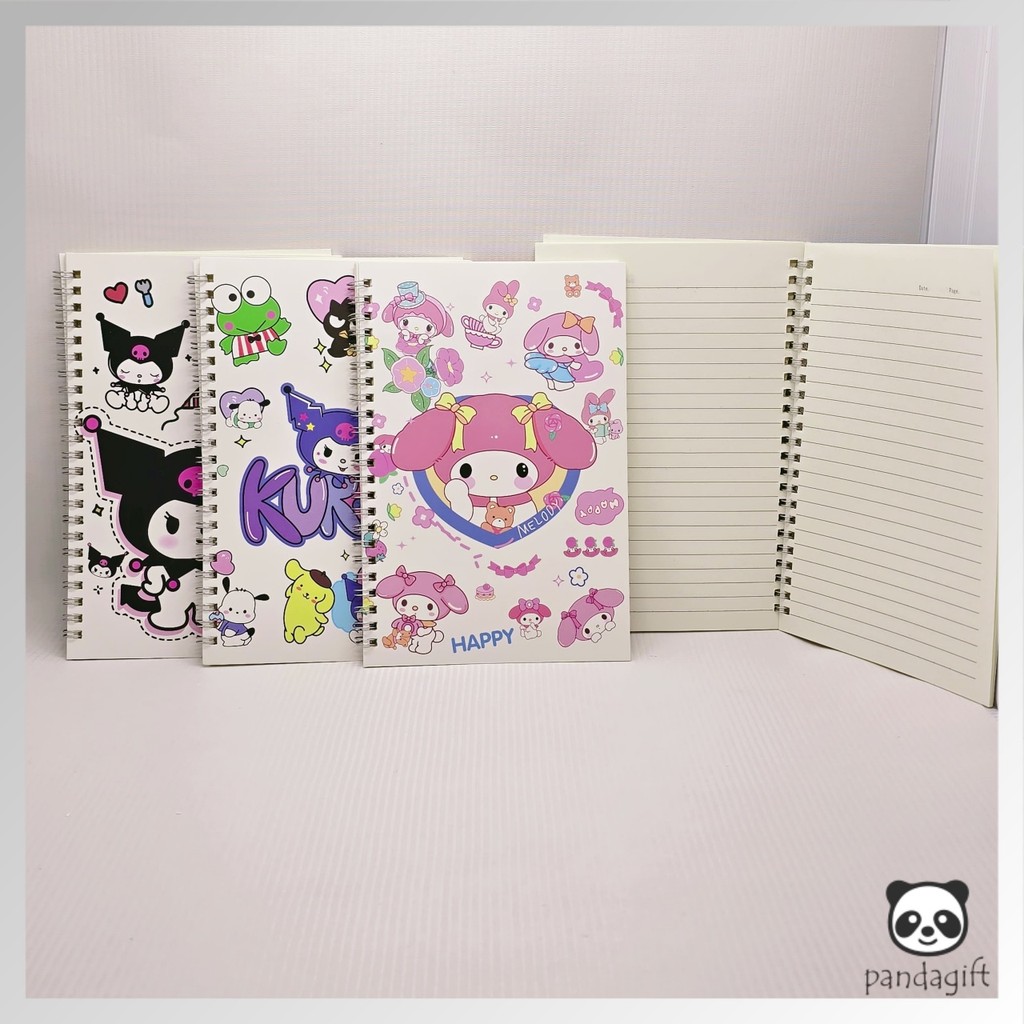 

Buku Tulis Notebook Ring A5 Sekolah Isi 40 Lembar Buku Diary Catatan - GG0505