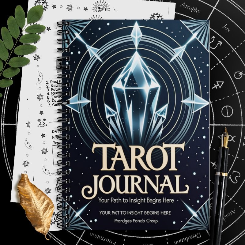 

A5 tarot journal,suitable for beginners and experts all card formations below six,Help themselves or others with divination.