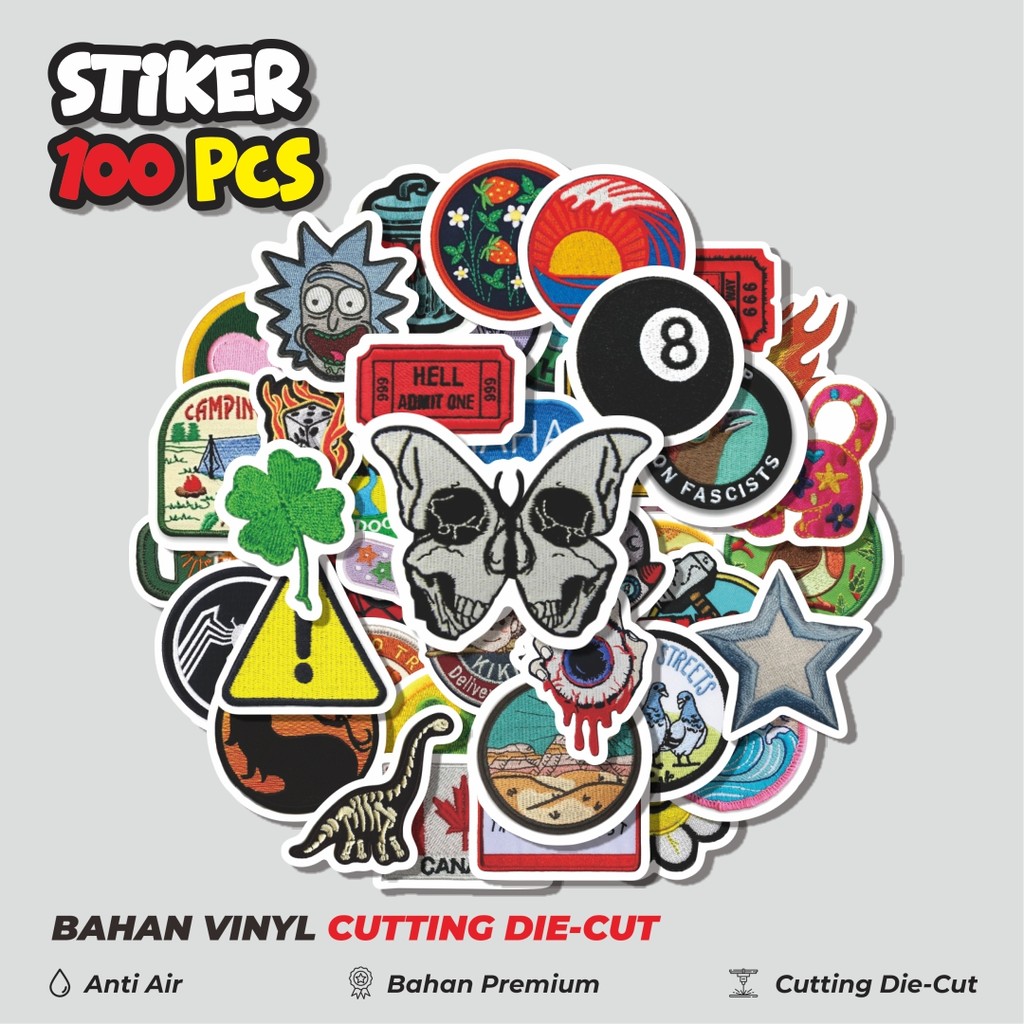 

Terbaru! 50 pcs Stiker Patch V14 Dekorasi Lucu Kreatif untuk Notebook, Skateboard, HP