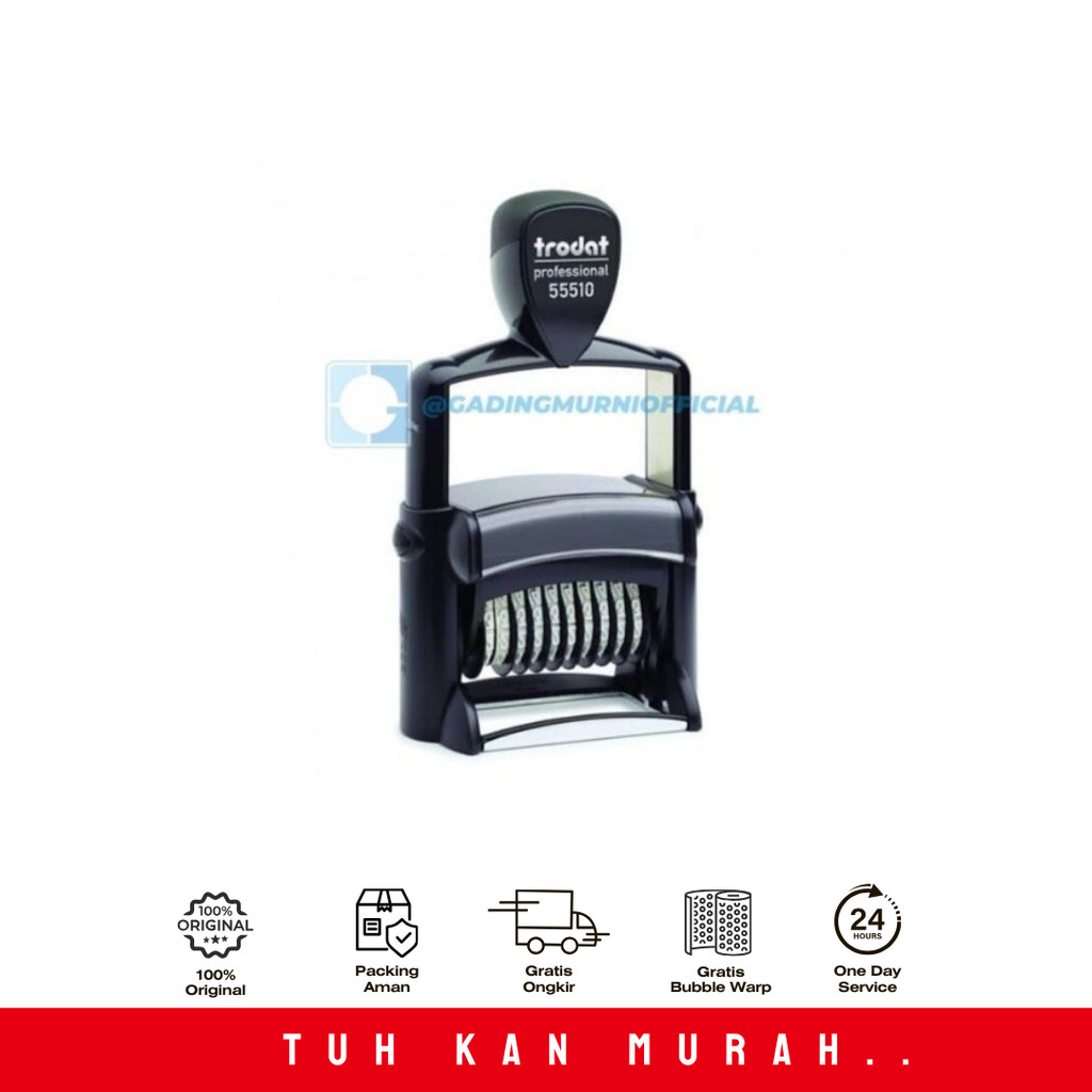 

ALAT STAMPEL TRODAT 55510 10 DIGIT