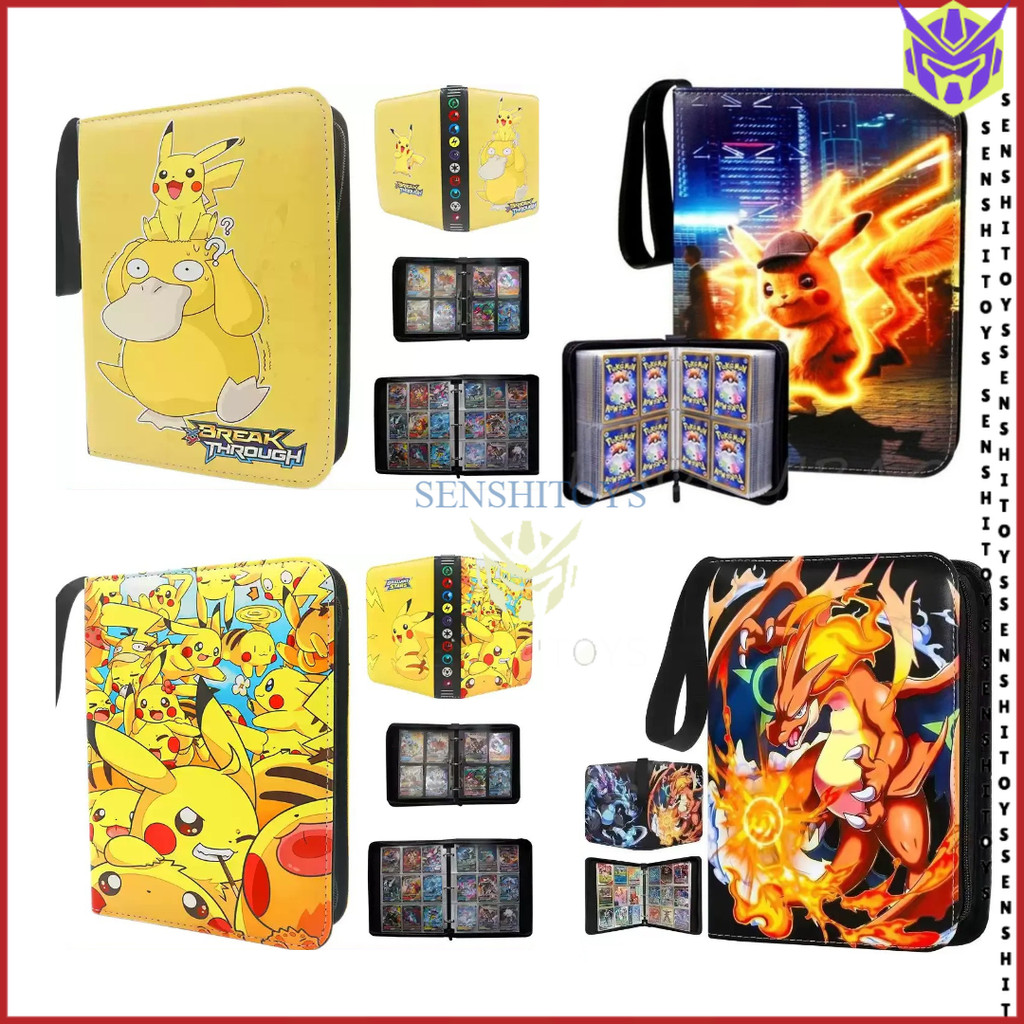 Buku Album Kartu Pokemon Pikachu Card Game 400pcs