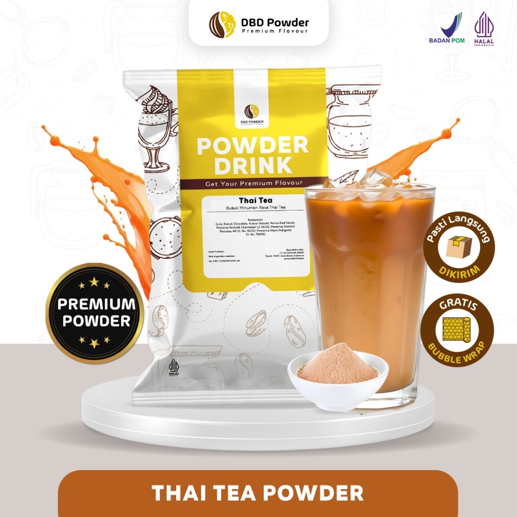 

[PREMIUM] Bubuk Minuman Thai Tea - Powder Thai Tea
