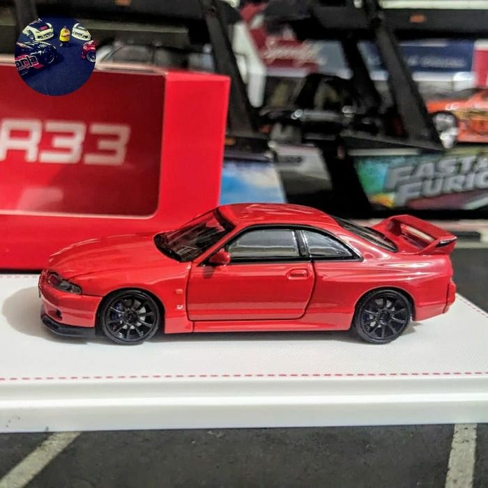 EX99... Diecast Focal Horizon Nissan Skyline GTR R33 Red