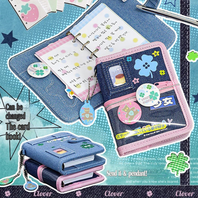 

Minkys Kawaii M5 Notebooks Portable Yearly Weekly Daily Agenda Planner Students Journal Book Kids Stationery School Accessories