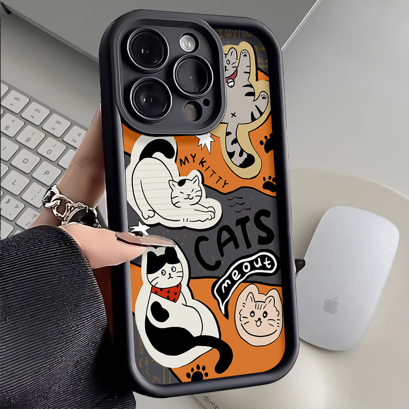 Casing Untuk IPhone 16 11 15 13 14 12 Pro Max 7Plus 8Plus SE 2020 XR X XS Max 16 7 8 6S 15 6 Plus  h