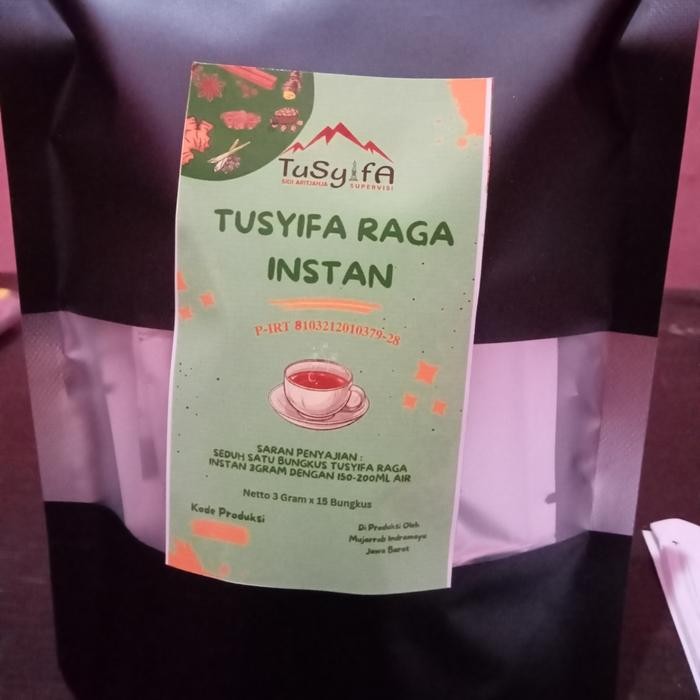 

Promo TUSYIFA RAGA INSTAN SIAP SEDUH TANPA AMPAS - TR spesifik BP