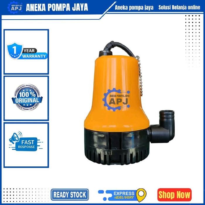 Pompa Celup Kolam Ikan DC 12V Pompa Celup Kuras Kolam Pompa Banjir DC 12V