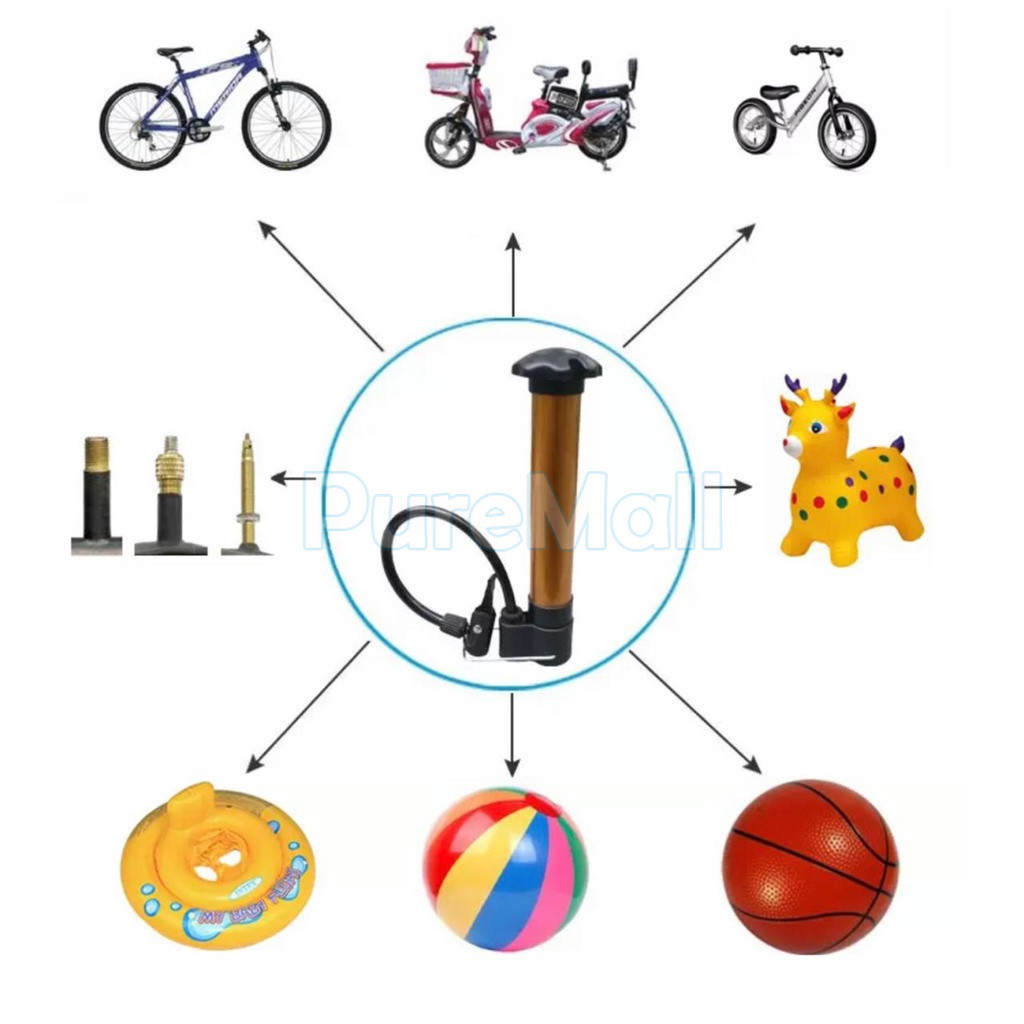 KecepatanPompa Angin Sepeda Mini / Pompa Angin Mini / Pompa Ban / Pompa Angin Mini Portable Pompa