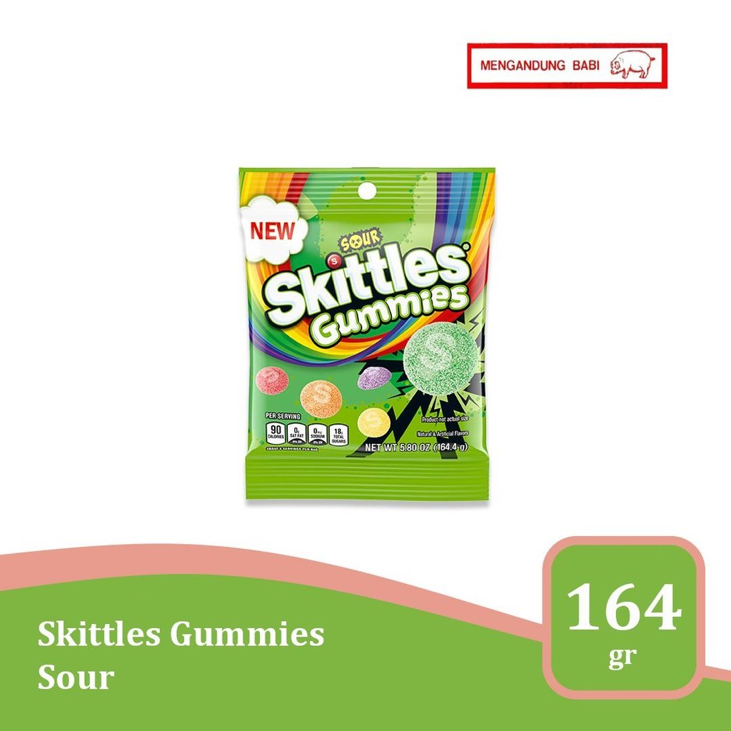 

Skittles Gummies Sour 5.8 Oz