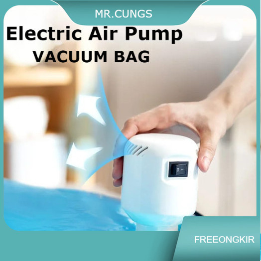 Minimalis Vacuum Bag Mesin Alat Pompa Vakum Baju Design Mini Portable