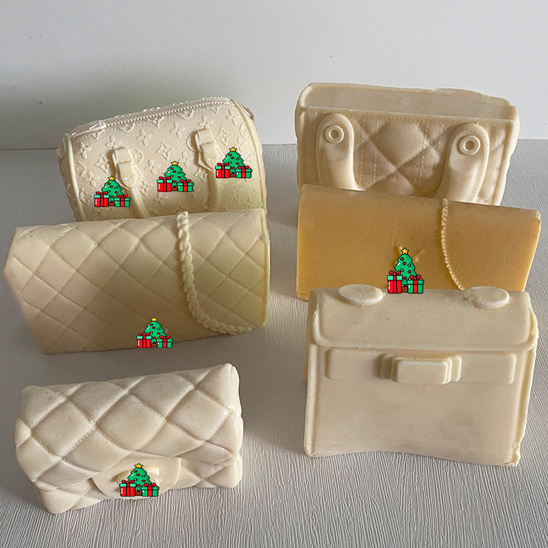 

Big Brand Bag Aromatherapy Candle MouldDIYCake Chocolate Dessert Mold Home Decoration Ornaments