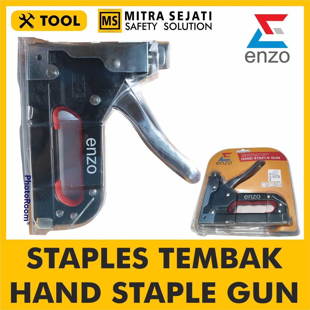 

STAPLES TEMBAK HAND STAPLE GUN ENZO