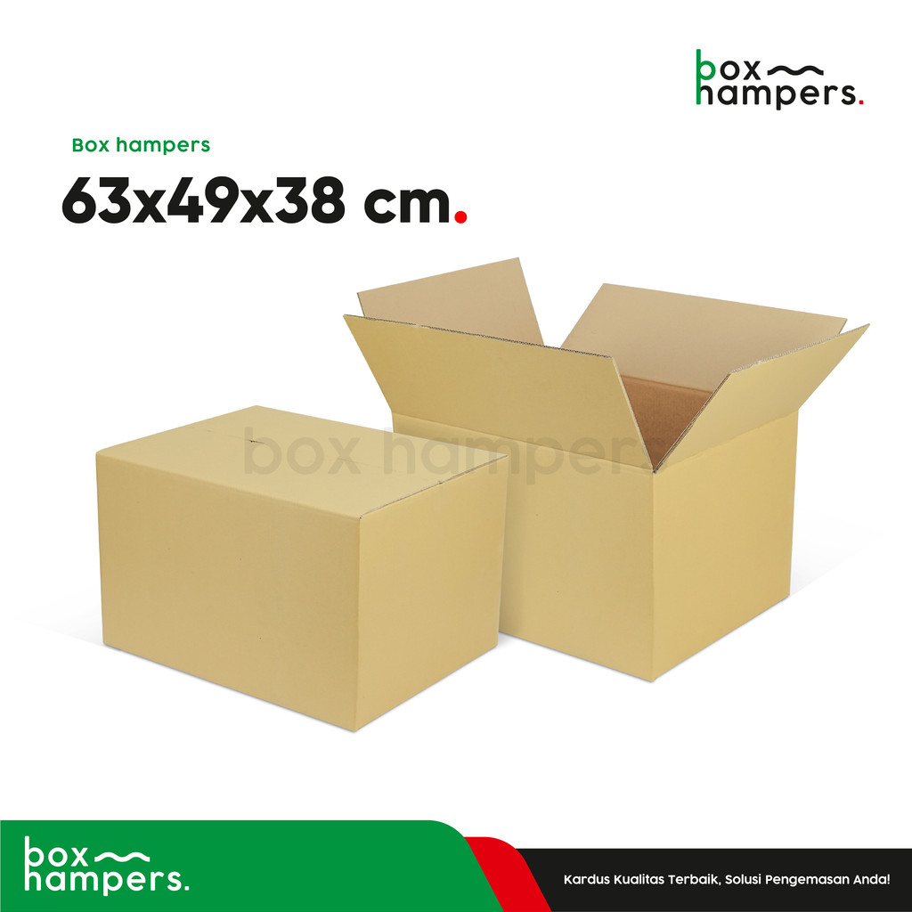 

Box 63,5x49x38 cm. DOBLEWALL ( BB) Kardus/Kemasan/Packaging/BoxNormal/KotakKemasan/A1/Boxes/Box/Tinggi10/Tinggi30/Tinggi38