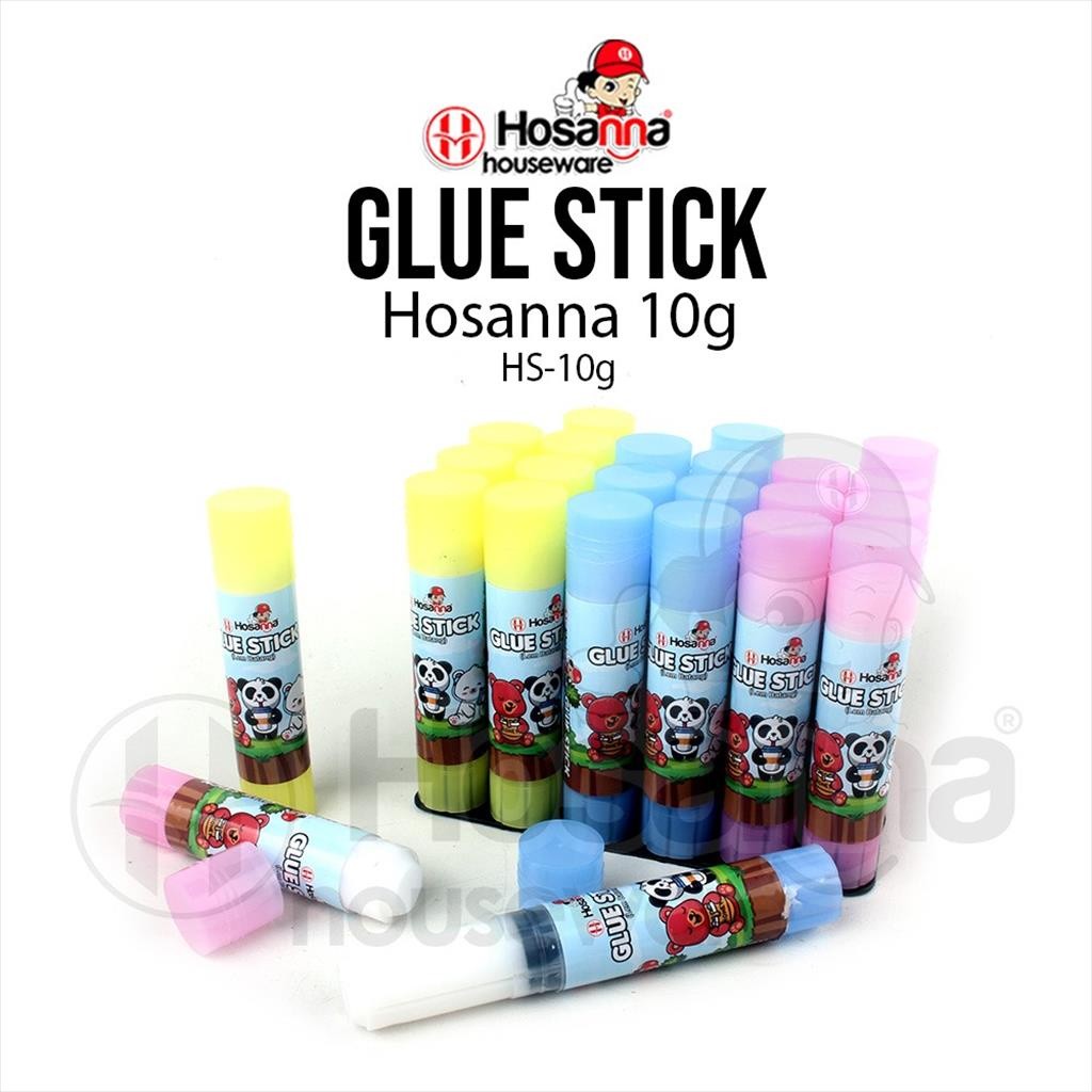 

♚Glue Stick 10 Gr Hosanna / Lem Kertas Batang Anti Tumpah♚