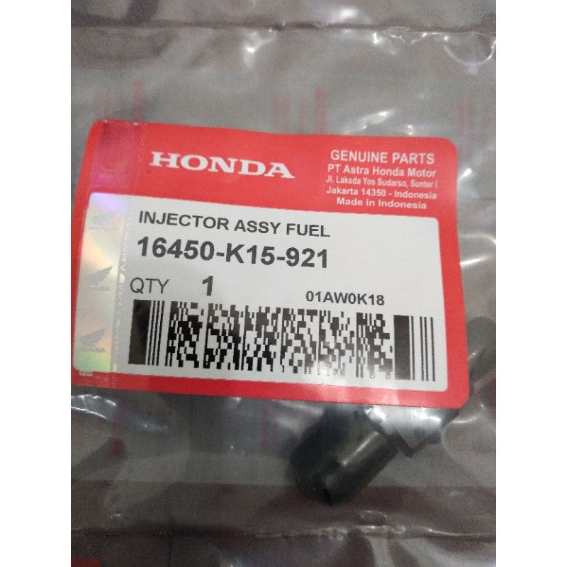 INJEKTOR KEIHIN HONDA CB 150R CBR 150 OLD 6 HOLE LUBANG BORE UP KE PCX VARIO 110 125 150 CC OLD NEW 