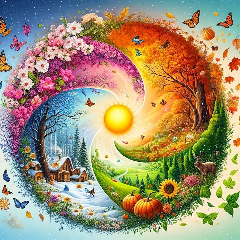 

GATYZTORY 5D DIY Diamond Painting Kit Landscape Full Square&Round Diamond mosaic embroidery Cross stitch Home Decor