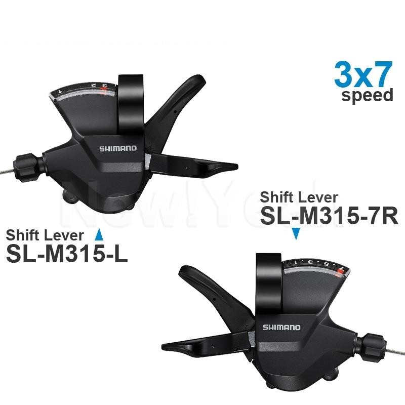 SHIMANO M315 2 3 7 8 Speed Shifter left SL-M315-2L SL-M315-L Right Shift Lever SL-M315-7R SL-M315-8R