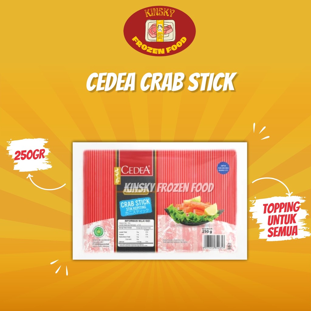CEDEA CRAB STICK 250GR / CEDEA CRAB STICK 250 GR