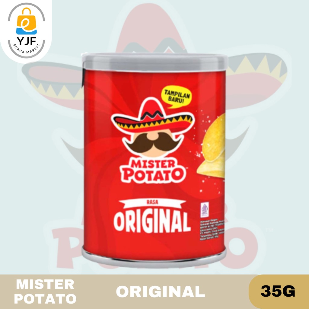 

Mister Potato Original 35G / Potato Crisps / Original Flavor 35G