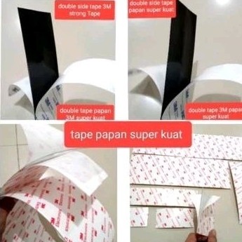 double tape papan super kuat double tape fiber tempel super kuat