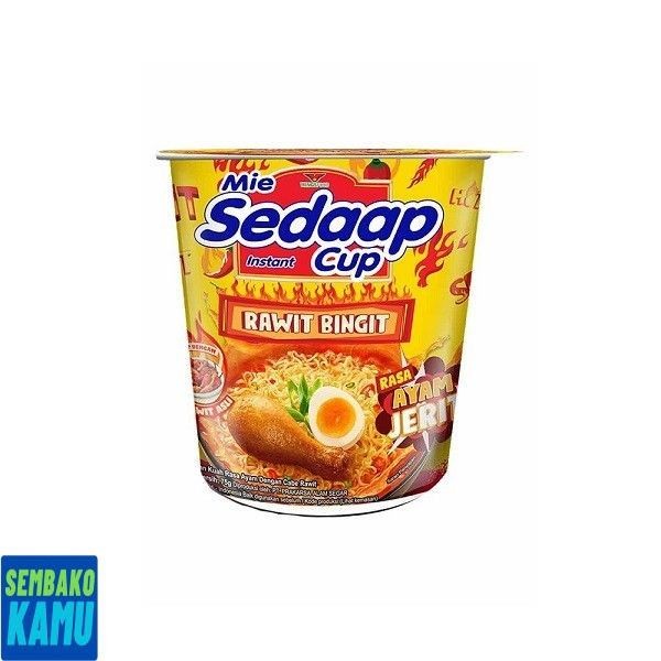 

Noodle Sedaap Mie Cup Ayam Jerit 75 gr
