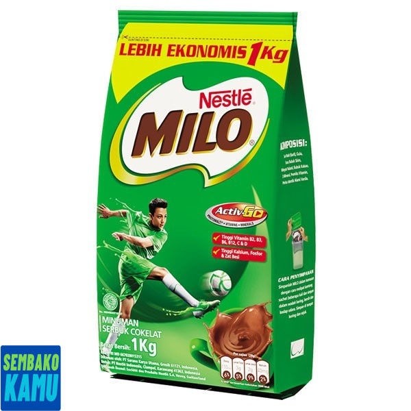 

Milo Actigen Pouch 1 kg - Susu