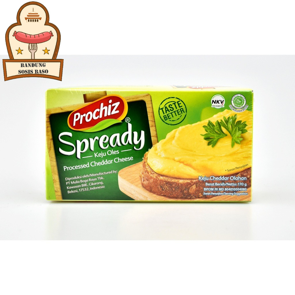 

PROCHIZ Spready Keju Oles 160gr - Keju Oles Creamy & Gurih yang Lagi Viral