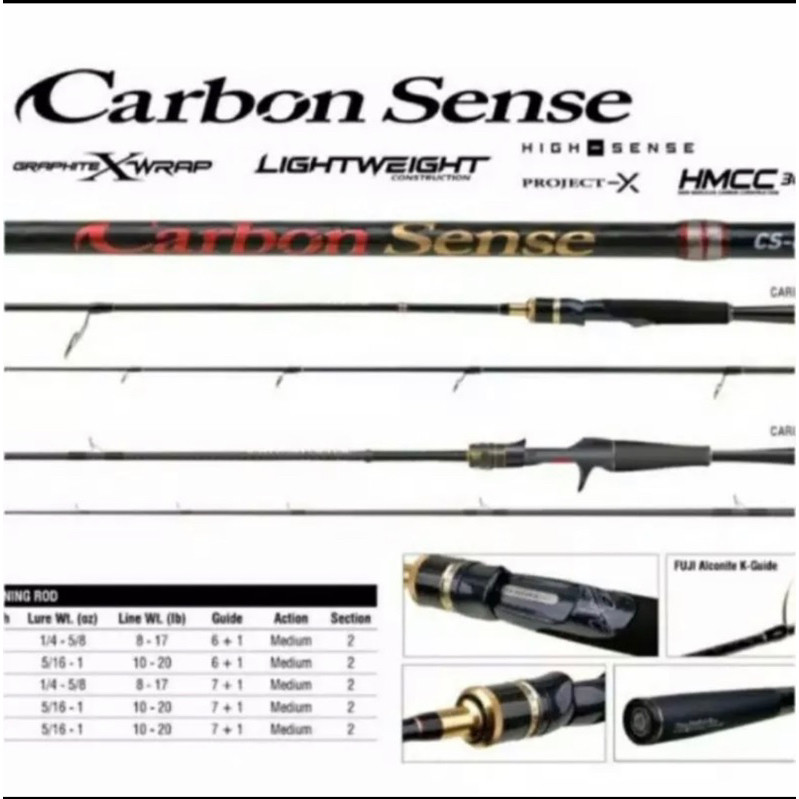 Joran Seahawk Carbon Sense 180 cm - 17 lbs