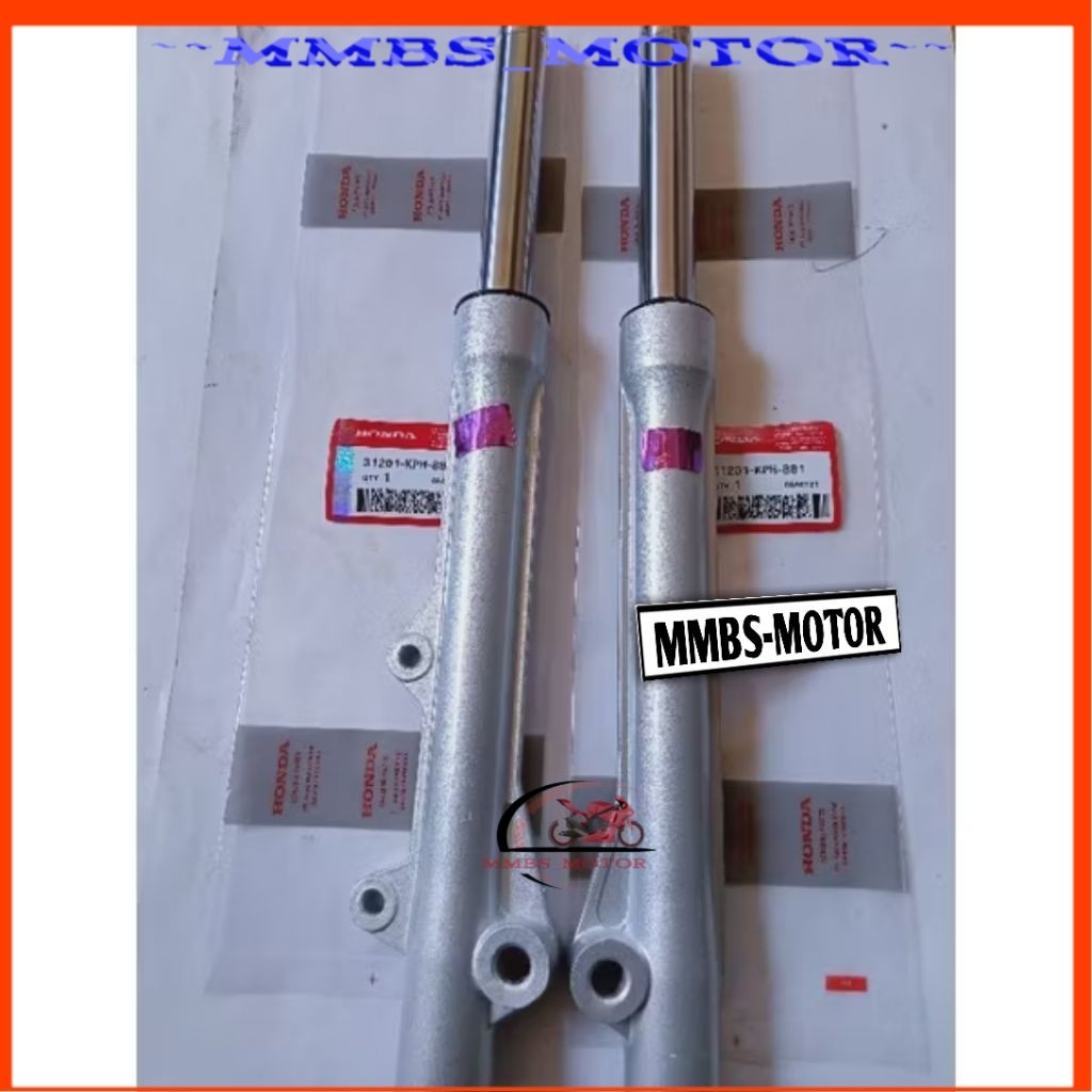 As sok + tabung depan (KPH) karisma/ supra x 125/Kirana cakram 1 set