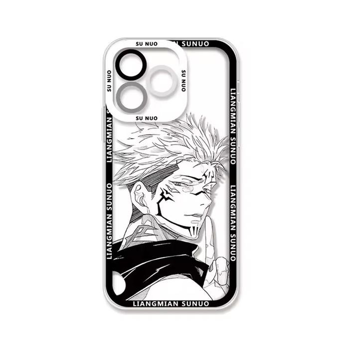 #CASEUKUR SOFTCASE BENING CLEAR CASE UNTUK NUBIA NEO 2 5G V60 ASUS MAX PRO M1 MAX PRO M2 MOTIF ANIME