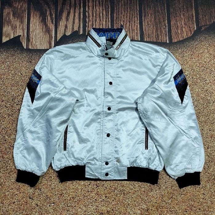 jaket vintage racing KAPPA jaket windbreaker outdoor boxy fit hidden hoodie size XXL