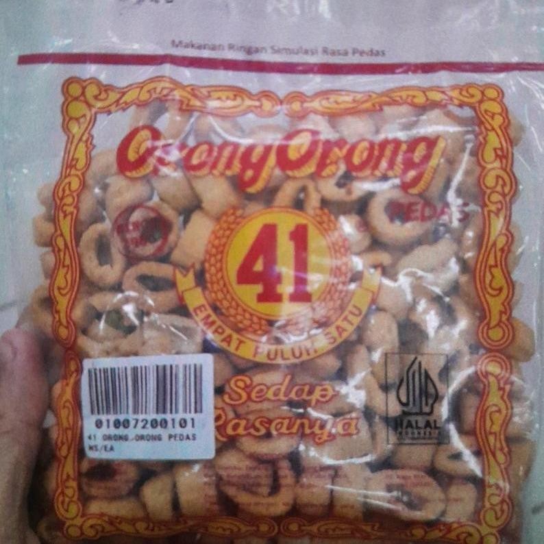 

Snack Jadul Orong Orong 41 PEDAS 100gr