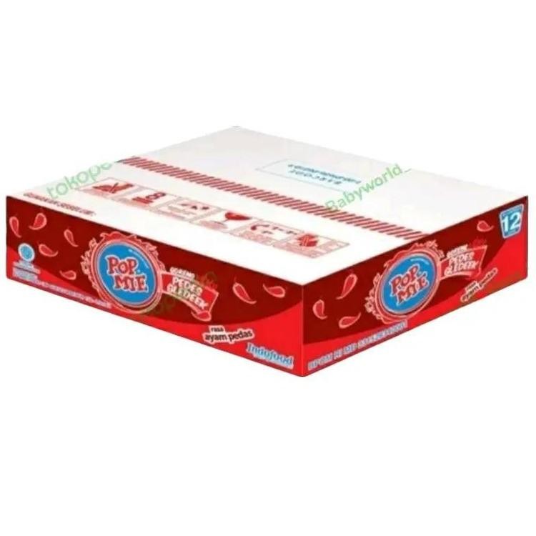 

Pop Mie Goreng Mie Instan Cup Per Dus Rasa Ayam Pedas Gledek 75gr ( 12pcs )