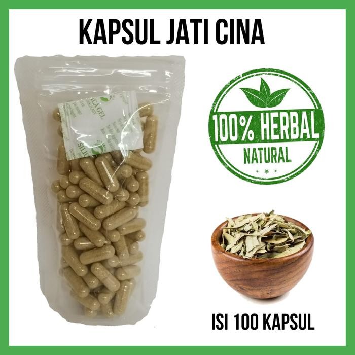 Kapsul Jati Cina ASLI isi 100
