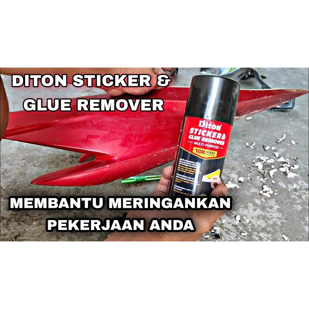 

Stiker & Glue remover DITON perontok noda stikcer dan lem serbaguna