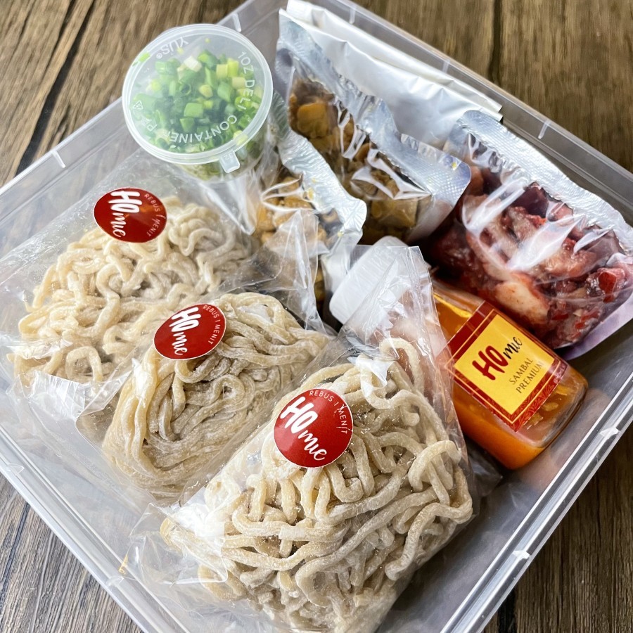 

Bakmie Karet Homie - Mie Karet Ayam Halal Lezat Mie Karet Frozen - Isi 3 pcs / 5 pcs