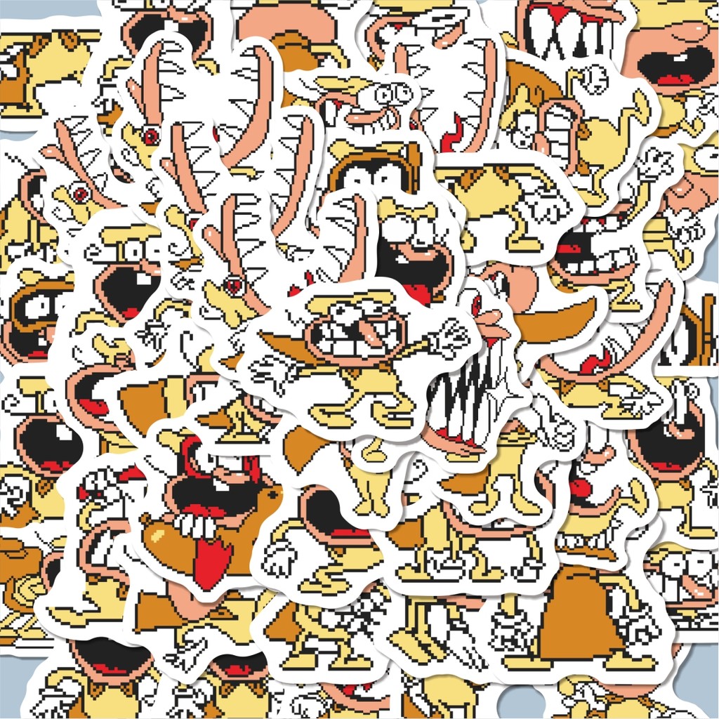 

100PCS Lucu Stiker Pizza Tower V21 Stiker Aesthetic Stiker Anti Air Stikers Berperekat Waterproof sticker decal buat Motor Helm Buku Journal Koper Casing HP Laptop Botol Minum Hadiah anak