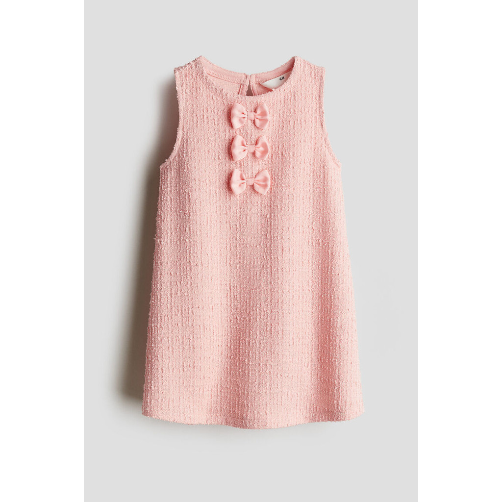 H&M Anak Perempuan Gaun Dengan Tenun Bouclé 1286166