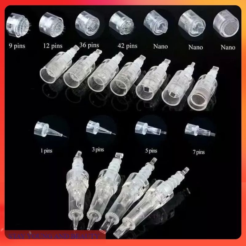 jarum dr pen A10 needle jarum drpen a10 12pin 36pin nano bb glow bopeng prp S MAMAPAO