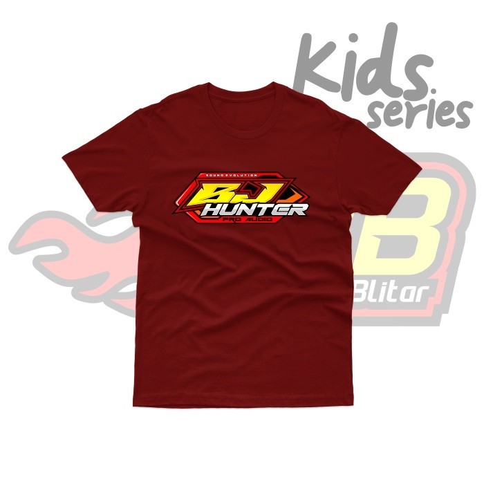 Best Quality | Distro | Baju Kaos Anak BJ Hunter New Katun COmbed Sound System #