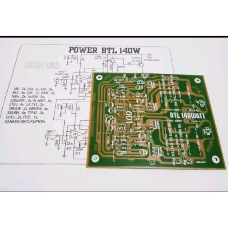 PCB BTL140W