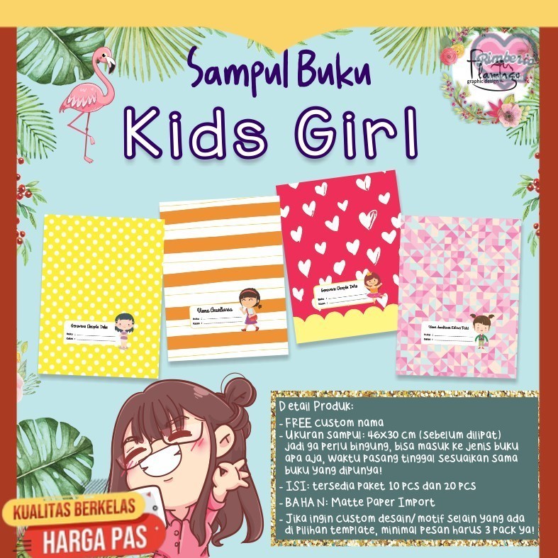 

SAMPUL BUKU GIRLS ANAK CEWEK PEREMPUAN
