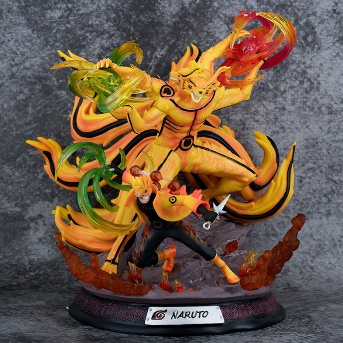 Action FIgure Action Figure Uzumaki Naruto Kurama Mode Sage Biju Jinchuriki Baryon