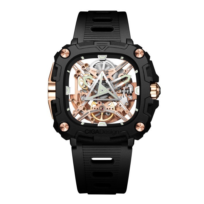 Jam Tangan CIGA DESIGN Eye of Horus Bioceramic RG Auto