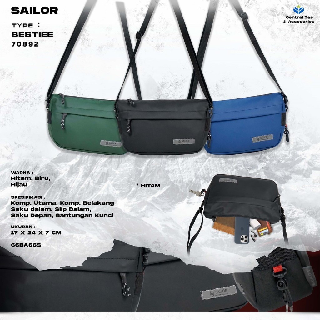 Tas Selempang Pria Sailor BESTIEE Original Culture