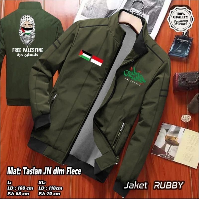PALESTINA / WINTER RUBBY FREE PALESTINE / JAKET FREE PALESTINE / FREE PALESTINA / JAKET PALESTINA / 