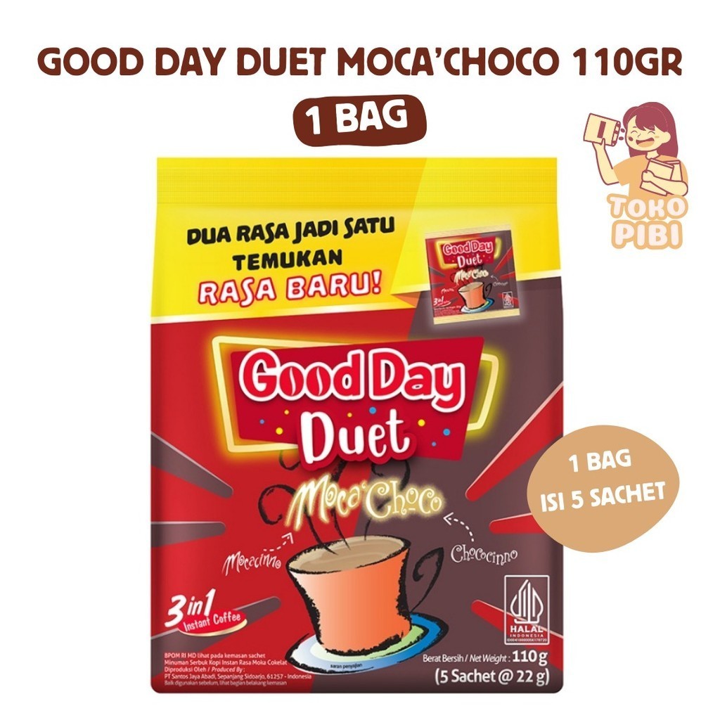 

Good Day Duet MocaChoco Bag 110gr