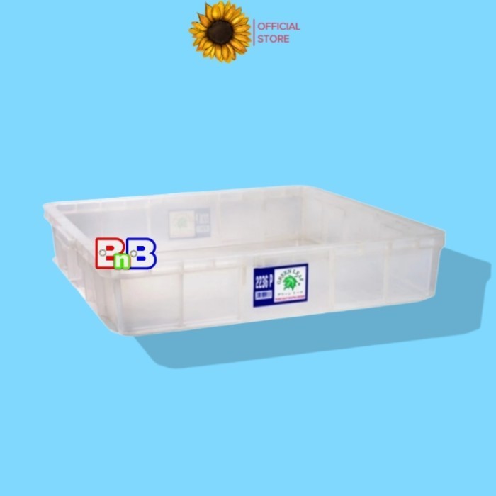 

Green Leaf 2236 P Bread Container Roti Box Keranjang Industri Bakery